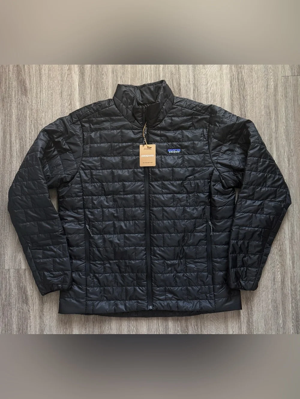 NWT 2026 Patagonia Nano Puff Jacket Men’s XL Black Puffer Coat $100 Off MSRP